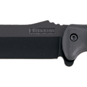 tactical black knife PNG image