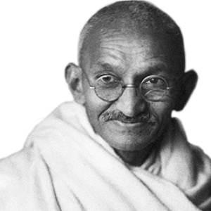 Mahatma Gandhi PNG