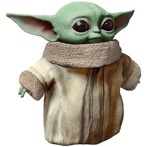 Yoda PNG baby figure