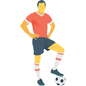 Football player PNG