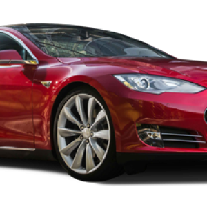 Tesla car PNG