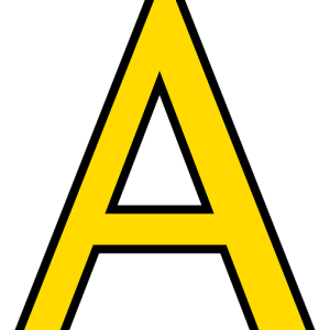 letter A PNG