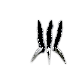 Wolverine claws PNG