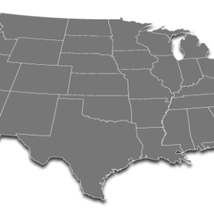 USA map PNG