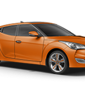 Hyundai Veloster car PNG image
