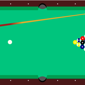 Billiard table PNG