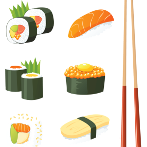 sushi PNG