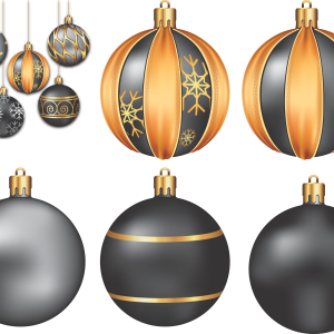 Christmas balls baubles