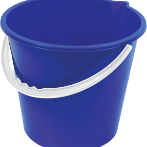 Plastic blue bucket PNG image free download