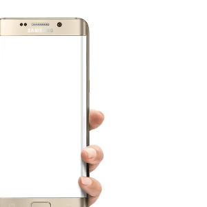 Phone in hand PNG