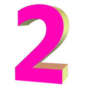 Number 2 PNG