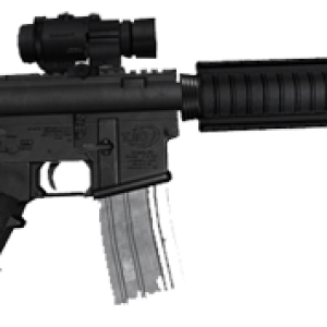 M4 Assault rifle PNG