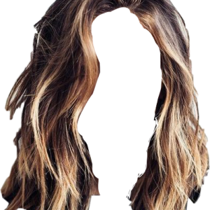 Hair wig PNG