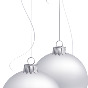 Christmas balls baubles