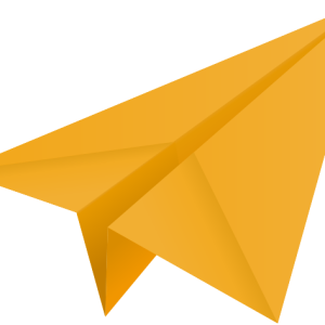Paper plane PNG