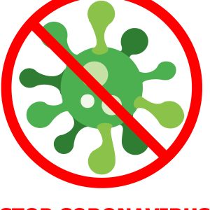Stop coronavirus! PNG