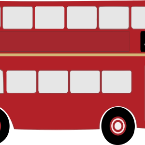 England London bus PNG
