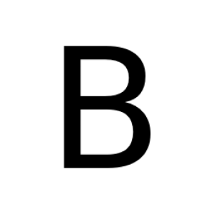 Letter B PNG