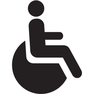 Disabled handicap symbol PNG
