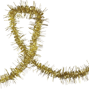 Christmas tinsel PNG