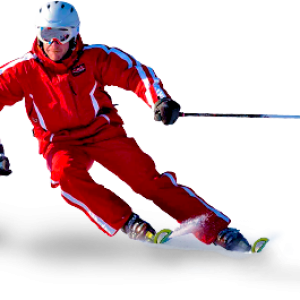 Skiing PNG