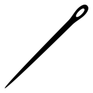 Sewing needle PNG