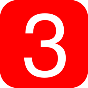 Number 3 PNG