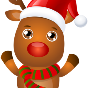 Santa Claus's reindeer PNG