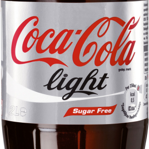Coca cola light bottle PNG image