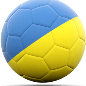 Ukraine football ball PNG
