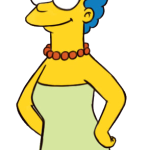 Marge Simpson PNG