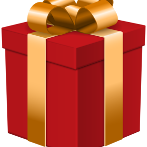 red gift box PNG