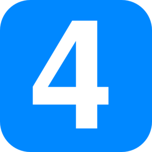 Number 4 PNG