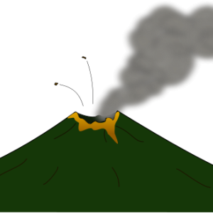 Volcano PNG