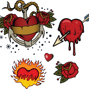 Colorful tattoo PNG