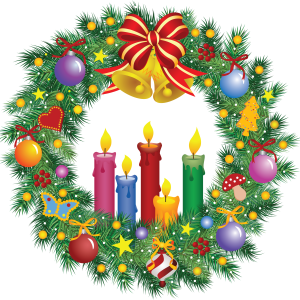 Christmas wreath PNG