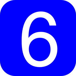 Number 6 PNG