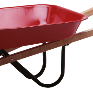 Wheelbarrow red PNG