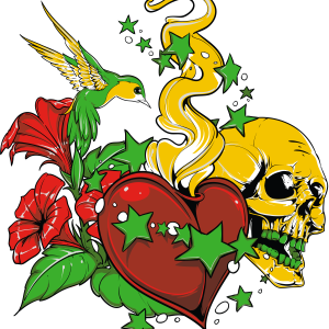 Colorful tattoo PNG