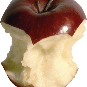 apple bitten off PNG