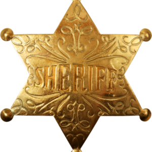 Sheriff badge PNG