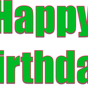 Happy Birthday PNG