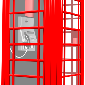 Telephone booth PNG