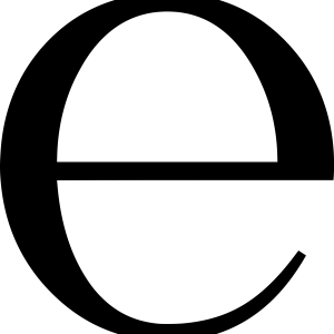 Letter E PNG