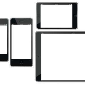 Transparent tablets PNG image