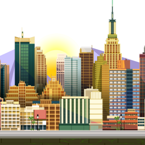 City PNG image
