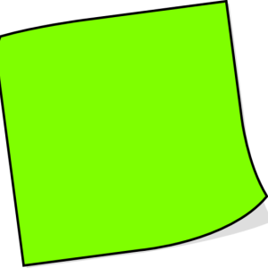 Sticky note PNG