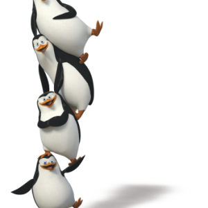 Madagascar penguins PNG