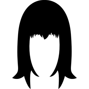 Hair wig PNG