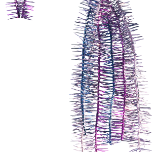 Christmas tinsel PNG